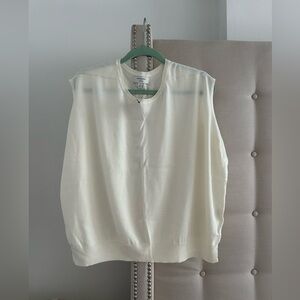 New Banana Republic pink sweater shell XL